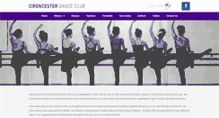 Desktop Screenshot of cirendanceclub.org.uk